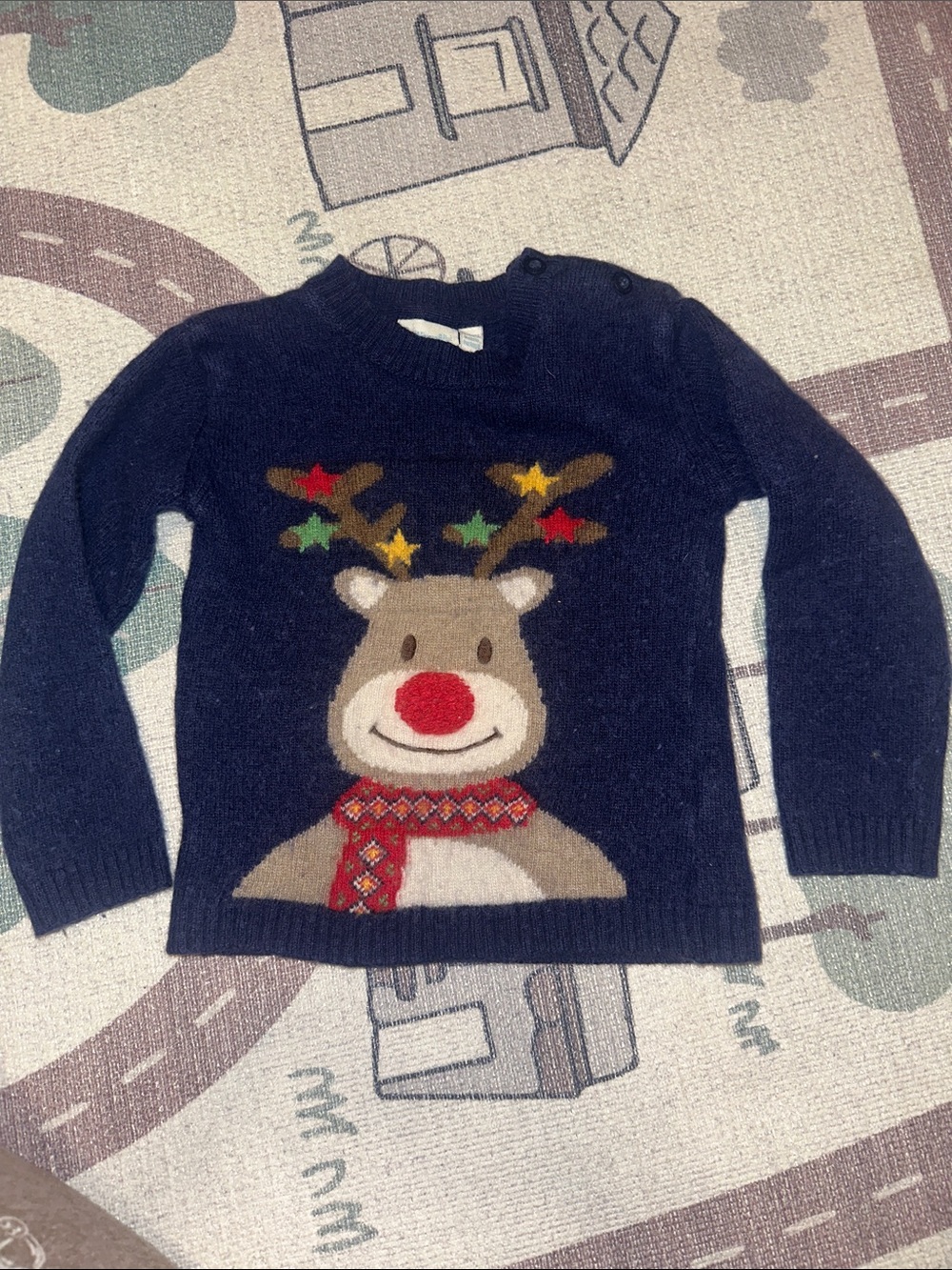 JOJO MAMAN BEBE holiday sweater! 3-4 y